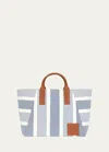 We-ar4 The Riviera Tote In 461 Blue Stripe