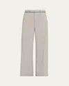 We-ar4 The Tuxedo Trousers In Gray