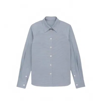We-ar4 Women's Fitted Collared Shirt In Blue