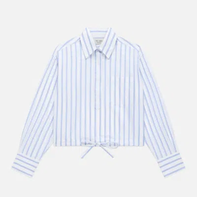 We-ar4 Women's The Cc Shirt In Periwinkle Multi In Blue