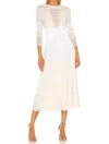 We Are Hah Hidden Gem Midi Dress In Walking On Eggshells
