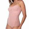 We Are Hah Under The Wire Bodysuit Copper In Rose In Pink