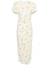 We Are Kindred Juliet Midi Dress In Neutrals