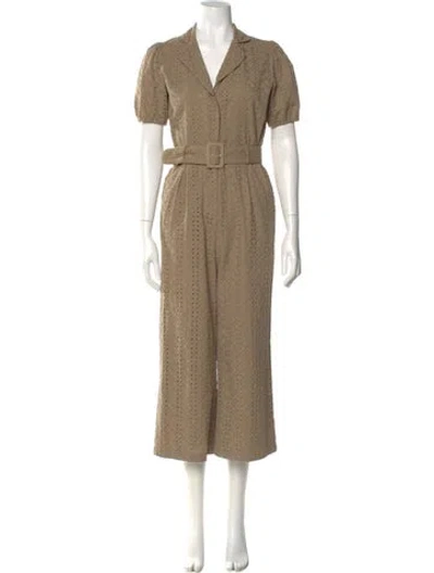 Pre-owned We Are Kindred Jumpsuit In Neutrals