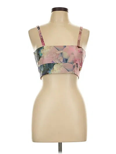Pre-owned We Are Kindred Tube Top Pink Strapless Neckline Tops