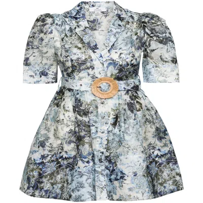 WE ARE KINDRED WOMEN'S CYRUS SILK BELT MINI DRESS