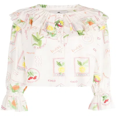 We Are Kindred Women's Jeanne Relaxed Blouse In Neutral