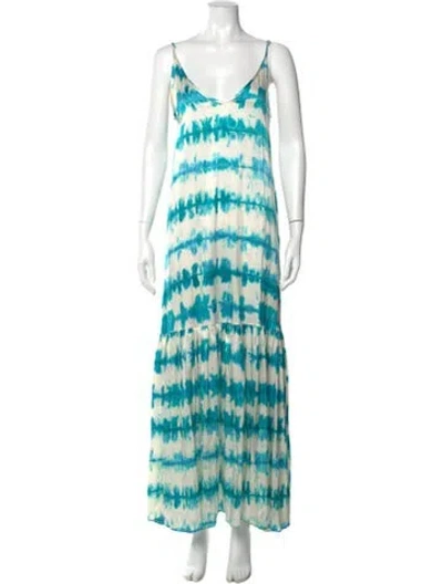Pre-owned We Are Leone Silk Long Dress