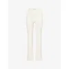 We Are Tala Omens Dayflex Flared Stretch-jersey Leggings Buttermilk In Buttermilk
