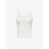 We Are Tala Omens Coconut Milk Skinluxe Multi-strap Sports Vest Top