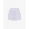 We Are Tala Omens Lilac Lift And Contour Stretch-woven Shorts Xs In Purple