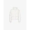 We Are Tala Omens  Storm Removable-sleeve Recycled-polyester Jacket In White