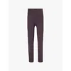 We Are Tala Omens Cool Espresso Dayflex High-rise Slim-fit Recycled-nylon Blend Jersey Leggings In Cool Espresso