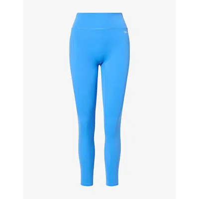 We Are Tala Omens  Skinluxe High-rise Leggings In Washed Cobalt Blue