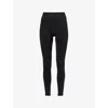 We Are Tala Womens Black Marl Sculpt Seamless High-rise Stretch-recycled Polyamide And Polyester Leg