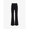 We Are Tala Womens Shadow Black Dayflex Slim-fit Stretch-recycled Nylon Leggings In Shadow Black