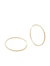 We By Whitebird 14k Yellow Gold Large Yvette Hoop Earring In Gold