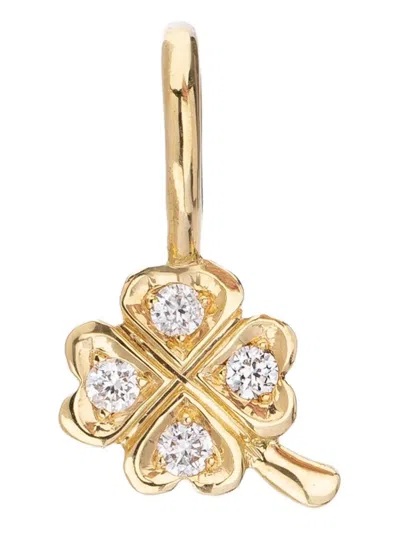 We By Whitebird 18k Yellow Gold Clarisse Trèfle Diamond Pendant