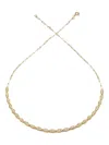 We By Whitebird 18k Yellow Gold Maurine Diamond Necklace In Yellow