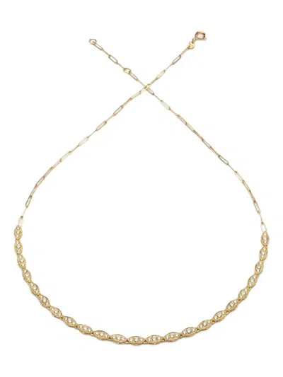 We By Whitebird 18k Yellow Gold Maurine Diamond Necklace