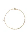 We By Whitebird 18kt Diamond Bezel Bracelet In Gold