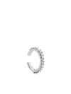 We By Whitebird 18kt White Gold Helena Diamond Earcuff In Silber