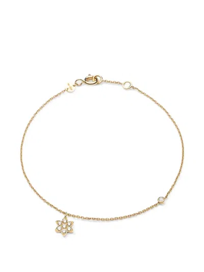 We By Whitebird Clarisse Flower Diamond Bracelet In 골드 톤