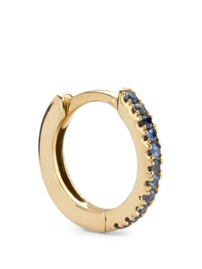 We By Whitebird Margot Sapphire Hoop Earring In 골드 톤