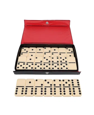 We Games Double 6 Dominoes In Ivory