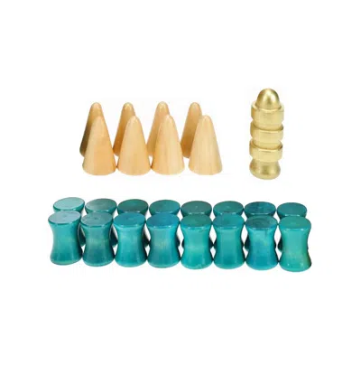 We Games Replacement Wooden Game Pieces For King's Table, Tablut Viking Strategy Games In Transparent