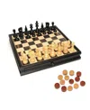 We Games Russian Style Chess & Checkers Game Set