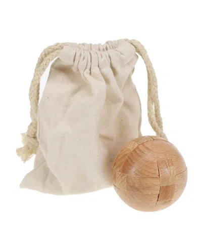 We Games Solid Wood 3d Sphere Puzzle