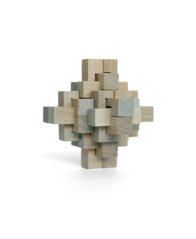 We Games Wooden Geometric Puzzle In Transparent