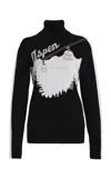 We Norwegians Afterski Wool Sweater In Black