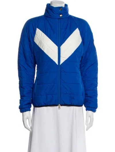 Pre-owned We Norwegians Bomber Jacket In Blue