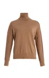 We Norwegians Freebird Wool Turtleneck Sweater In Brown