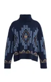 We Norwegians Kautokeino Wool Sweater In Animal Print