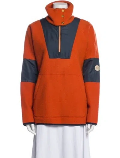 Pre-owned We Norwegians Merino Wool Colorblock Pattern Jacket W/ Tags In Multi