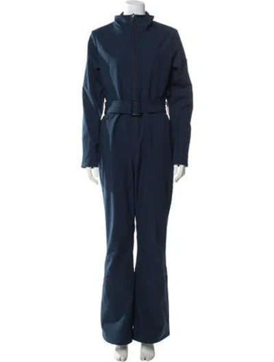Pre-owned We Norwegians Mock Neck Ski Suit W/ Tags In Blue