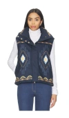 We Norwegians Pioneer Vest In Blue