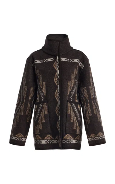 We Norwegians Pioneer Wool Jacket In Multi