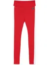 We Norwegians Voss Leggings In Rot