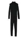 We Norwegians Side-contrast Jumpsuit In Black