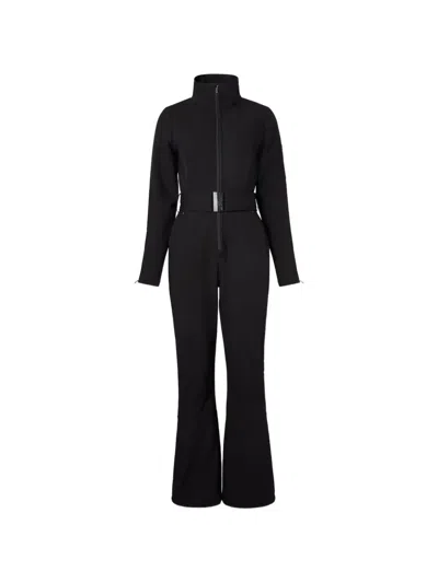 We Norwegians Tyin Belted Ski Suit In Black