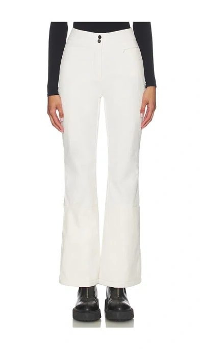 We Norwegians Tyin Boootleg Ski Pant In White