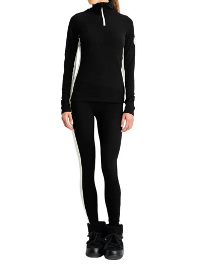 We Norwegians Voss Wool Leggings In Black