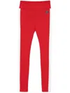 We Norwegians Voss Leggings In Red