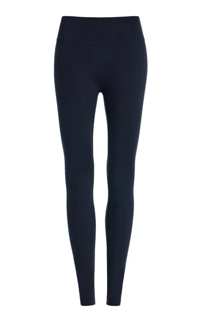 We Norwegians Voss Wool Ski Leggings In Blue