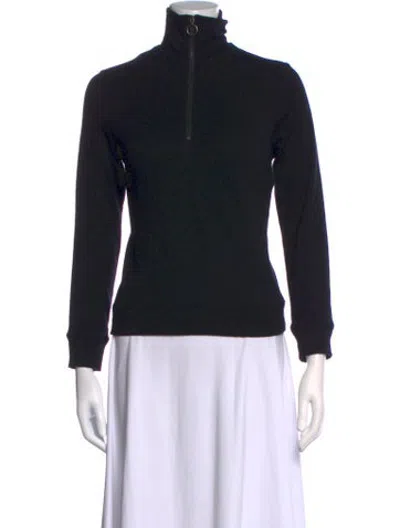 Pre-owned We Norwegians Wool Turtleneck Sweater In Black