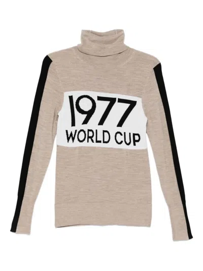 We Norwegians Worldcup Pullover In Brown